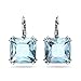 Produktbild Boucles d'oreilles Swarovski Millenia bleues