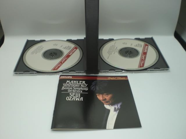 Amazon.co.jp: 2CD マーラー：交響曲第7番 小澤征爾ボストン交響楽団