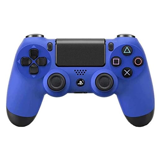 Sony Dual Shock 4 - Gamepad - drahtlos - Bluetooth - Wave Blue - für Playstation 4, Playstation Vita TV (PS Vita TV) 1000 Series