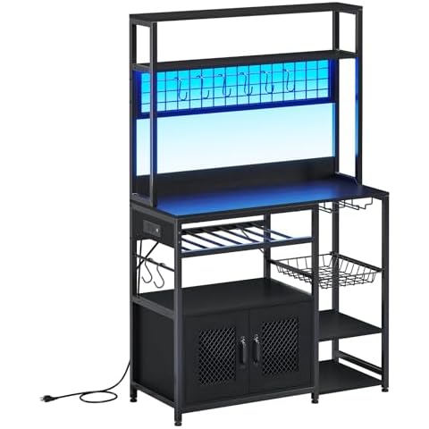 VIGKOOK Kitchen Bakers Rack Cover