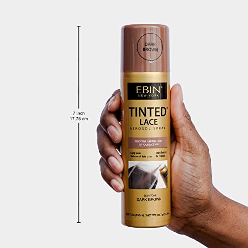 EBIN NEW YORK Tinted Lace Spray 5.07oz Marrón Medio miniatura 2