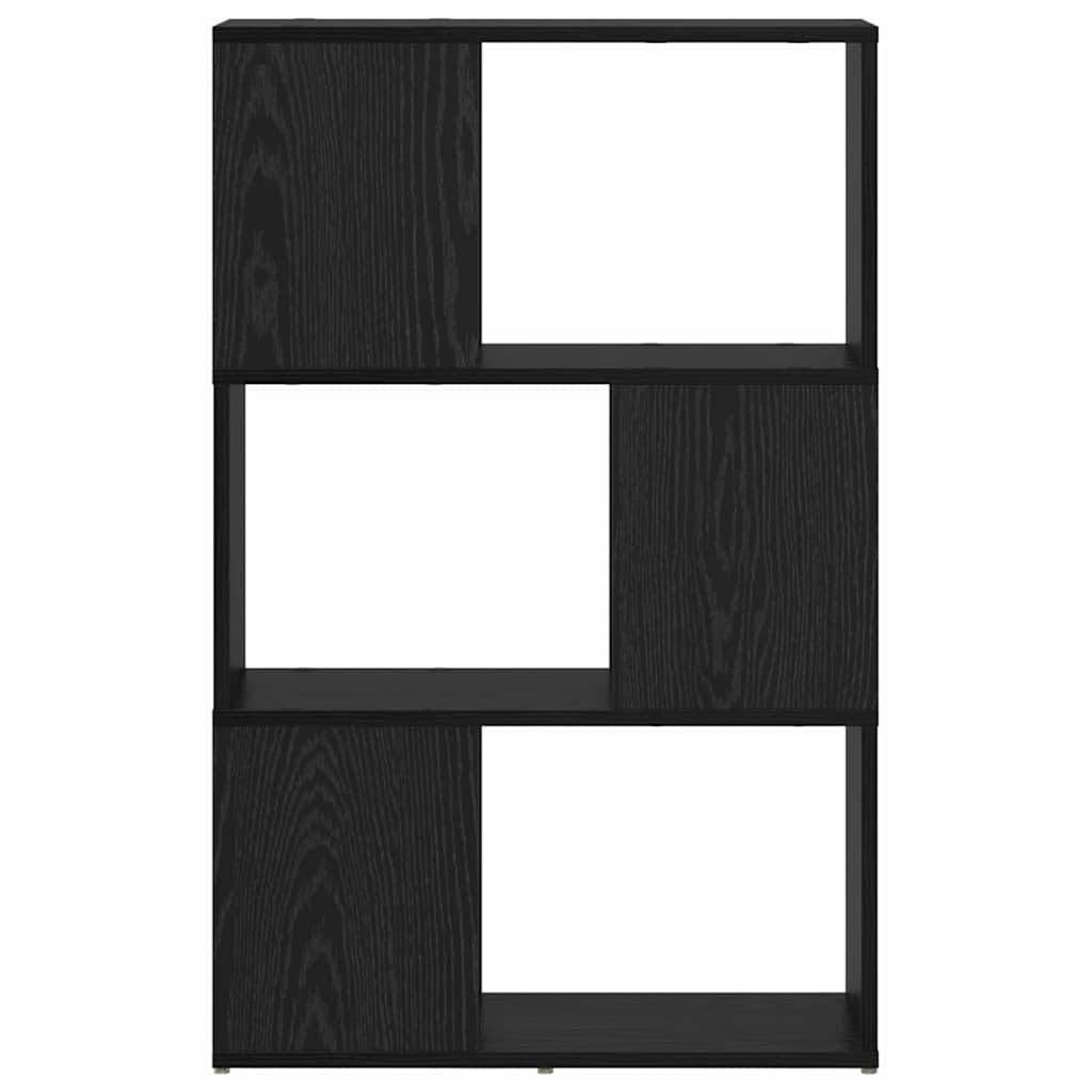 Zestaw szafek pod telewizor czarny, 60 x 24 x 94,5 cm, materiał drewnopochodny, montaż ścienny, 4 półki, nowoczesny design do salonu, uniwersalny stojak pod telewizor