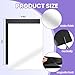 Printable Magnetic Sheets 8.5x11 Inches Matte Magnet Paper Sheet 24 Pcs Non Adhesive Magnetic Paper for Inkjet Printers, Flexible Magnet Photos for DIY Crafts