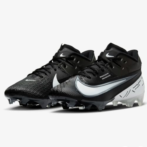 Nike Vapor Edge Elite 360 2 Men's Football Cleats (DA5457-001,Black/White-Anthracite) Size 11
