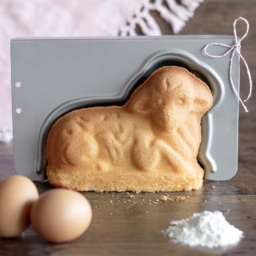 Moule à agneau de Pâques 3D Städter de la collection We love baking en métal