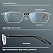 Gaoye 6 pack 2.5 Executive Style Reading Glasses Men - Durable Readers with Blue Light Filtering- Comfortable Fit with TR90 Frames