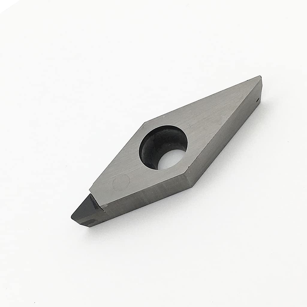 KLOT VCGT160404 160408/110302 110304 PCD Polycrystalline Diamond Tipped Turning Insert VCMT Cutter (VCGT160404 PCD)