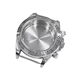 ROUREOX 39mm Cassa Orologio Cronografo Stile Corsa Ghiera Tachimetro Inserto Ceramica Acciaio Movimento Quarzo VK63 DIY per Rolex Daytona-10 39MM