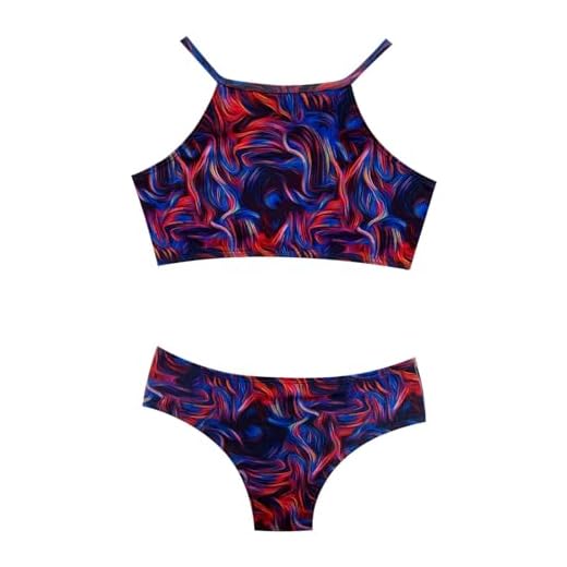 Biquíni Infanto Juvenil Jovem Piscina Verão Moda Praia Mar Tamanho:16;Cor:Vermelho