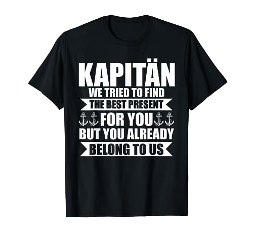 Kapitän tratamos de encontrar el mejor barco de vela Camiseta