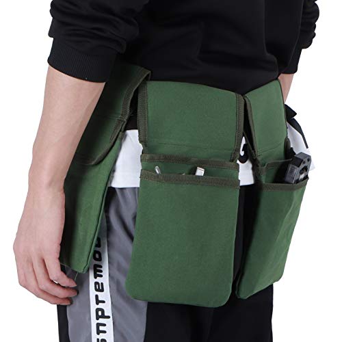 Cinto de armazenamento de ferramentas, com bolsos de armazenamento separados Bolsa de ferramentas de