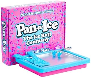 Pan-n-Ice Ice Cream Roll Maker - Make Easy Ice Cream Rolls at Home in an Instant with PAN N ICE, DIY Rolled ice Cream