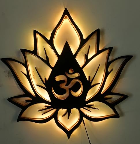 Aesthetic casa 3D OM IN KAMAL Led OM IN KAMALlticolor Backlight W...