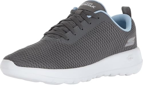 Image of Skechers Go Walk Joy-Paradise Grey /Blue Walking Shoes - 4 UK (37 EU) (7 US) (15601-GYBL)