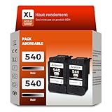 Contenu du Colis: 540 XL Noir 2 Pack. Dans le même temps, nous nous concentrons sur la fourniture de jeux de cartouches d'encre pour différents modèles d'imprimantes afin de répondre à vos besoins d'impression personnalisés