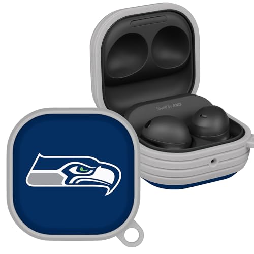 GAME TIME Seattle Seahawks HDX Case Cover Compatible with Samsung Galaxy Buds Pro (Classic)