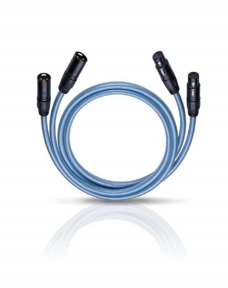 OEHLBACH XXL Series 2 cable de audio 2 m 2 x RCA Azul - Cables de audio (2 x RCA, 2 m, Azul)