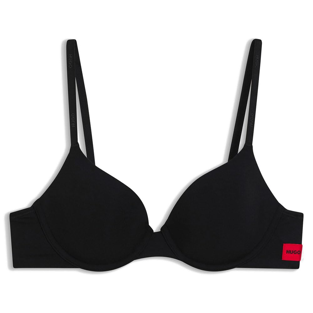 Hugo Women's Underwire Bra, Black 001, 34C