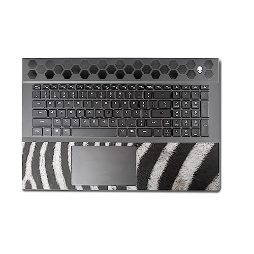 Image of MightySkins Skin Compatible with Alienware M18 R1 (2023) Full Wrap Kit - Zebra Closeup | Protective, Durable, and Unique Vinyl Decal wrap Cover | Easy to Apply & Change Styles | Made in The USA