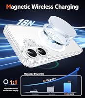 FNTCASE for iPhone 16 Phone Case Compatible with Magsafe Clear Phonecase — image 3