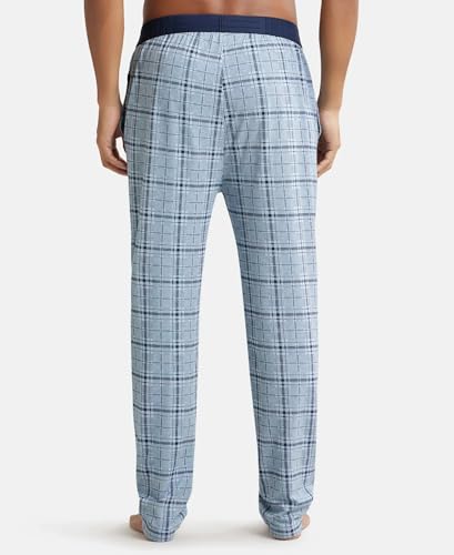 Image of Jockey IM03 Men Tencel Micro Modal Cotton Elastane Stretch Regular Fit Pyjama with Side Pockets (Colors & Prints May Vary)