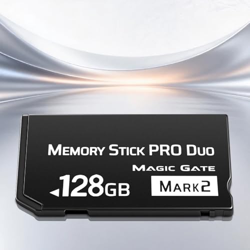 Image of 128GB Memory Stick Pro Duo MagicGate Mark2 High - Capacity Memory Card for Enhanced Storage