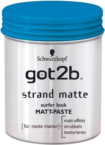 Got2b "Strand Matte" Beach Mat Matt Paste 100 ml, Pack of 2 by g????????t2b Cover