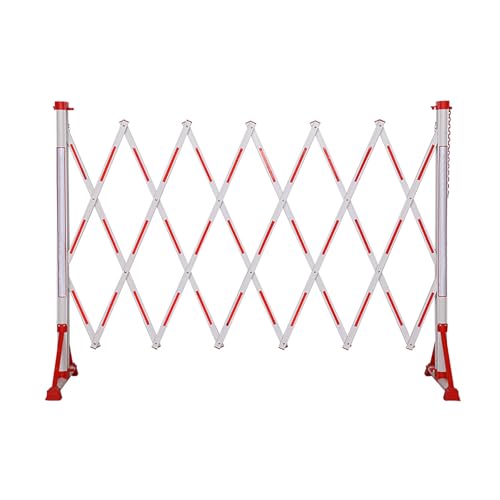 伸縮式フェンス、調整可能な仮設フェンス、道路工事の交通規制用フレキシブルな群衆制御バリアー(200cm)