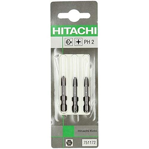 Puntas de impacto Phillips PH3 de 38mm Hikoki 751173 accesorios para atornilladores de batería 2