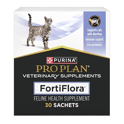 Purina Pro Plan Vet Supplements FortiFlora Cat Probiotic Powder, 30 ct