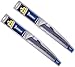 Price comparison product image D2P Michelin Stealth Hybrid Wiper Blades Pair - 16"/22" Michelin Stealth New