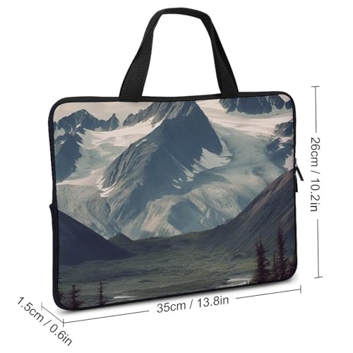 Housse 13 pouces pour ordinateur portable motif Alaska, pochette de protection antichoc - 3