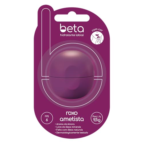Beta Hidratante Labial com Cor - Amora Roxo Ametista 9,5g