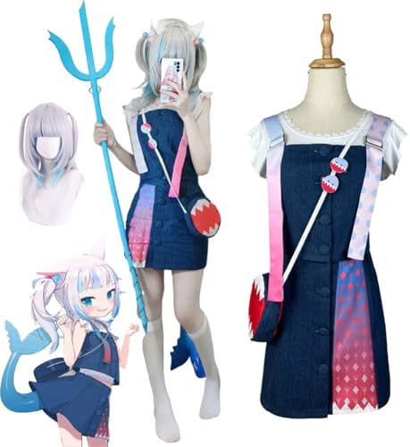 がうるぐら Gawr Gura ホロライブ コスプレ衣装 Amazon.co.jp: [REENEW] Gawr Gura コスプレ衣装 がうる・ぐら