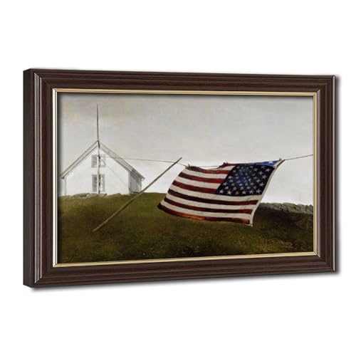 Poster Battle Ensign par Andrew Wyeth : la solution pour habiller un petit mur vide avec style