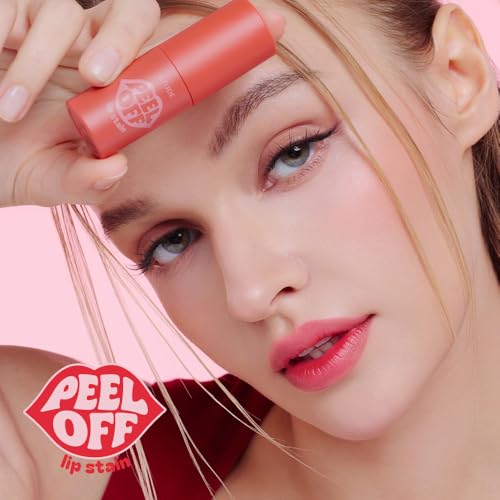 Image of ETUDE Dear Darling Peel Off Lip Stain (Mauve Aura) - Teen girl gifts, Hydrating Hydrogel Tint, Fruity scent, Long Lasting & Waterproof, High Pigment, Easy Peel Off, All‑Day Color Lip Tattoo