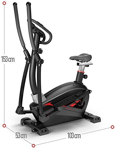 Image of Elliptical Machine 3 in 1 Cardio Fitness Workout Machine 16 Levels of Resistance Extremely Sturdy e Construction for Men /Women