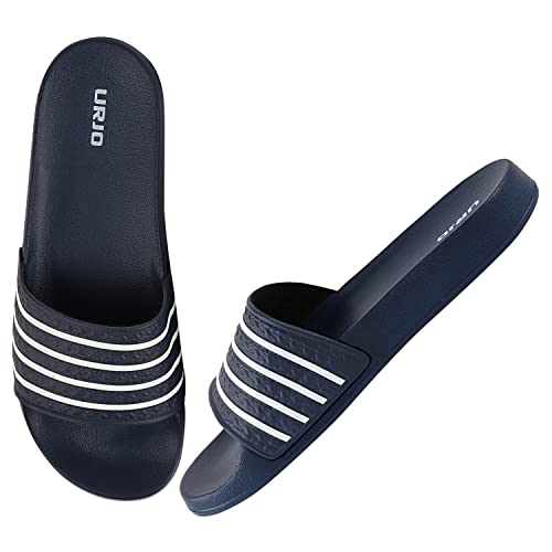Image of URJO Kids's Sliders /Slippers Lightweight Super Flexible Arch Support Durable Anti Skid & Stylish Dailywear Sliders /Slippers for Boy's & Girl's