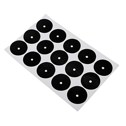 Baosity 15Pcs American Pool Table Spot Billiard Cue Ball Point Position Sticker Marker