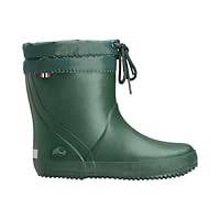 Viking Indie Alv Thermo Wool Rain Boot Unisex Kids, Dark Green, 7.5 UK
