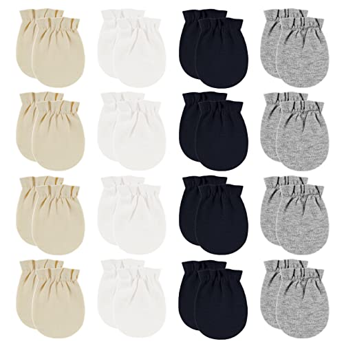 Image of ONESING Baby Mittens - Newborn Mittens No Scratch 0-6 Months Warm for Newborn Baby Boys & Girls