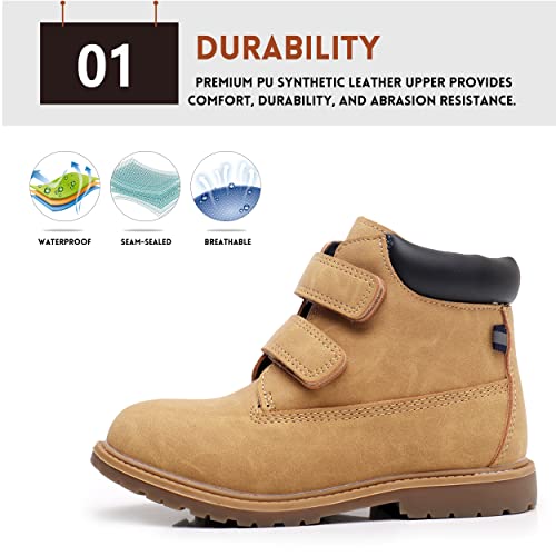 Ahannie Kids Boys Ankle Boots Outdoor Work Fall Boots thumb #1