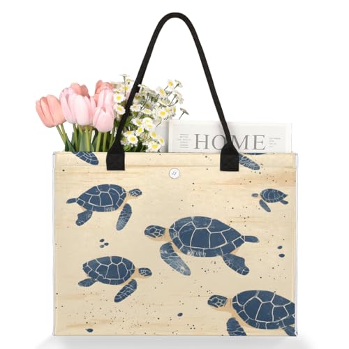 Tote Bag for Women,Travel Storage Shopping Basket with Inner Zipper Pocket Portable Reusable Handbag Gifts043