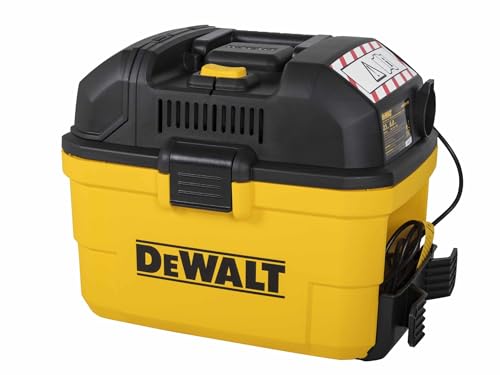 DEWALT DXV23GA Garage Wet & Dry Vacuum has a powerful motor generating 12kPa of suction power. Ideal for daily cleaning requirements in and around the garage/workshop. Its large on/off switch has a wa