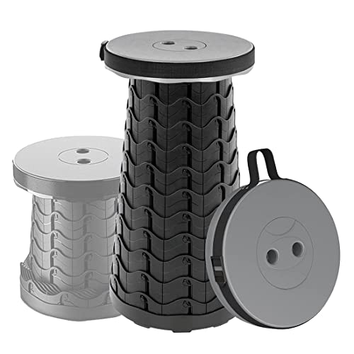 Jebblas Portable Stool Adjustable Camping Folding Stool Telescoping Stool Collapsible Stool For Fishing Hiking Bbq Camping Gargening Picnics Foldable Stool For Adult #TOP10