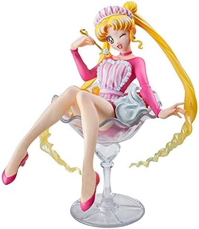 Joahoutfit New Sailor Moon/Usagi Tsukino Figure Anmie Girl Action Figure (Color : Cloes Eyes)
