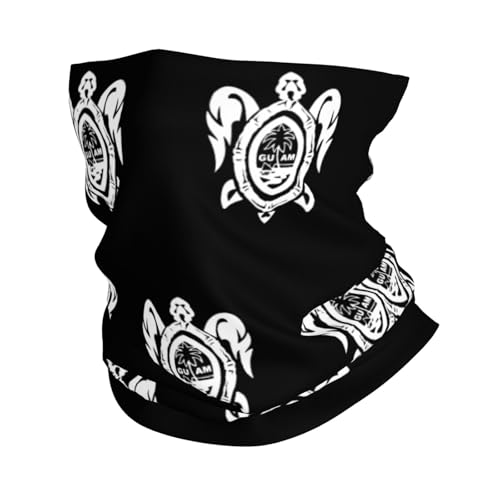 Guam Sea Turtle Neck Gaiters Face Masks Scarves Sun Protection Balaclavas Headbands Unisex