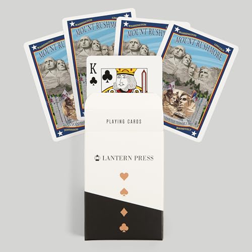 Baraja de Póker Mount Rushmore Memorial 52 cartas miniatura 6