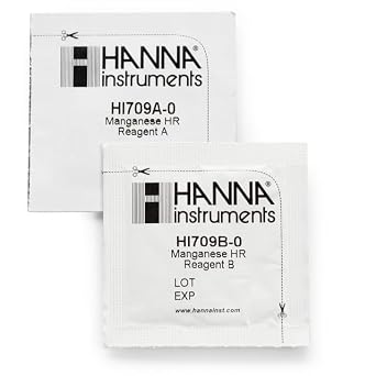 High-Range Manganese Checker Reagents 25 Tests HI709-25 by Hanna Instruments