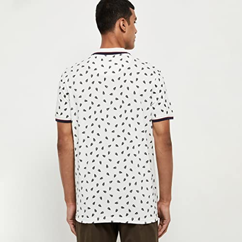 Image of Max Men Printed Polo Regular Fit Tshirt